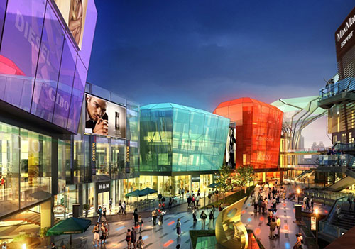 贵州贵阳花果园购物中心防水案例